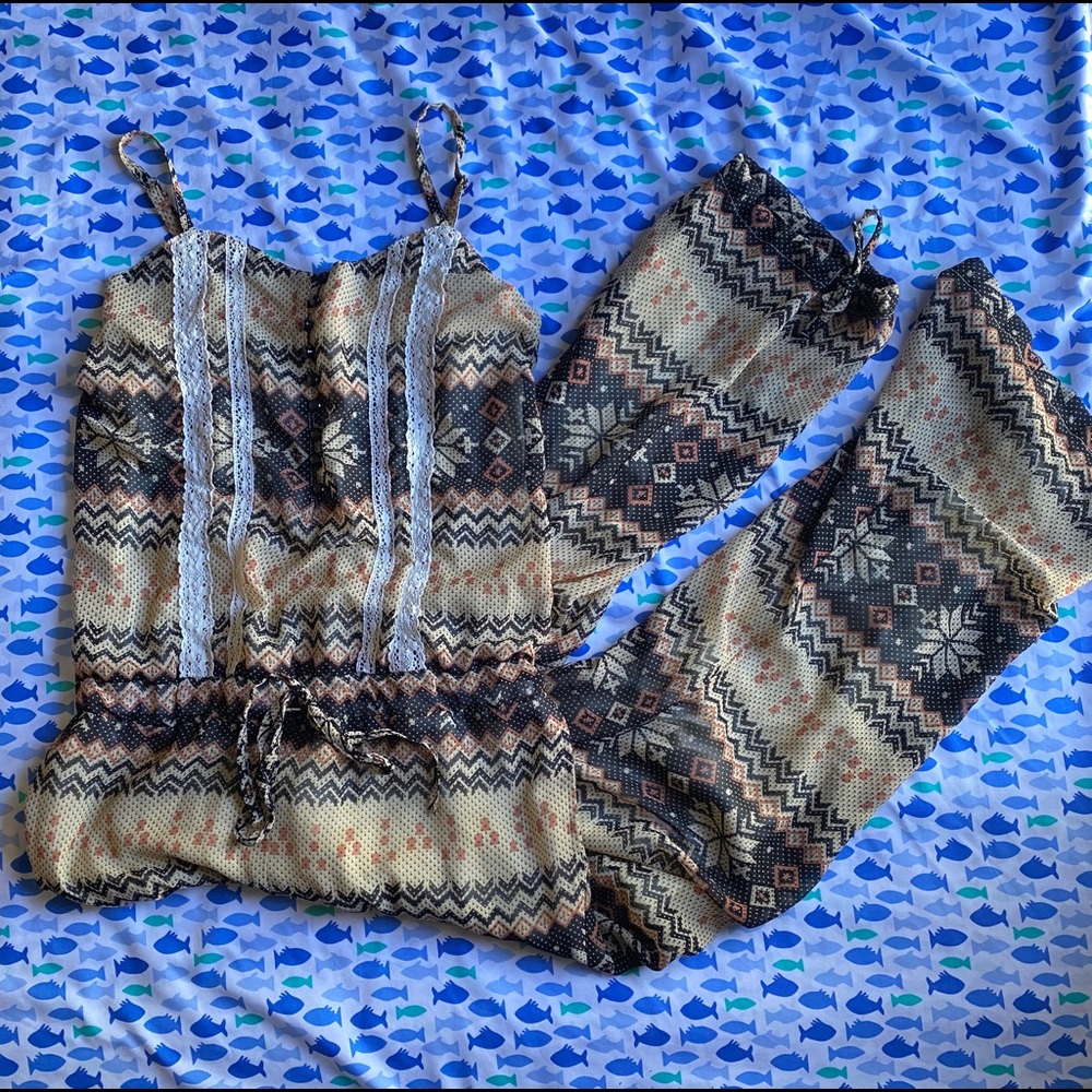 Jumpsuit with Lace